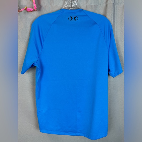 Under Armour Blue Tech T- Sz Medium - Picture 2 of 5